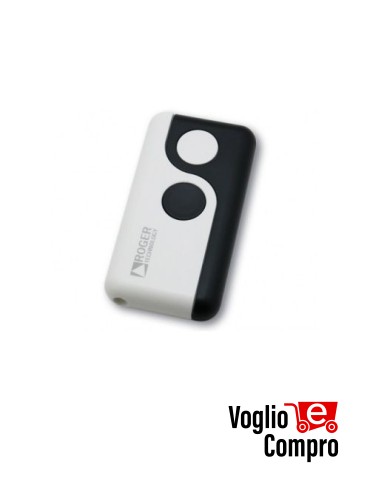 RADIOCOMANDO TELECOMANDO ROGER SYNUS-2 Rolling Code 433,92 MHz 2 Tasti TR-4206