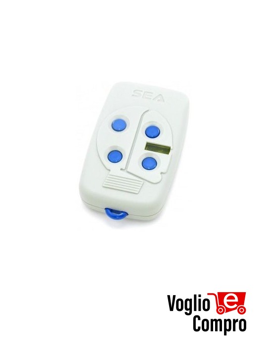 Radiocomando Trasmettitore Originale SEA HEAD 4 433 Rolling Code 433,92 MHz 4 Tasti TR-2904