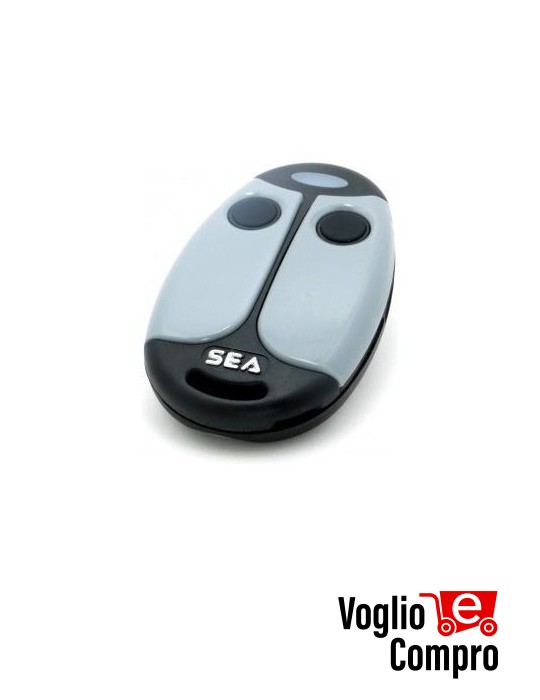 Radiocomando Trasmettitore Originale SEA COCCINELLA 2 433 Rolling Code 433,92 MHz 2 Tasti TR-2907