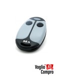 Radiocomando Trasmettitore Originale SEA COCCINELLA 2 433 Rolling Code 433,92 MHz 2 Tasti TR-2907