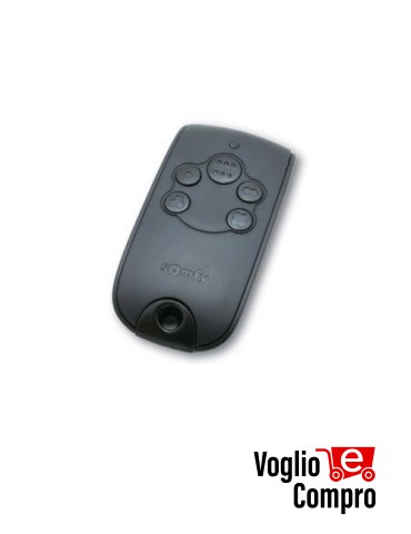 RADIOCOMANDO TELECOMANDO ORIGINALE SOMFY KEYTIS NS4 433,92 MHz Rolling Code 4 Tasti TR-6303