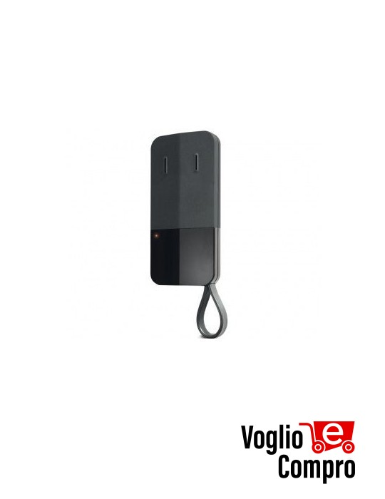 RADIOCOMANDO TELECOMANDO ORIGINALE TELCOMA/CARDIN NOIRE2E 433,92 MHz Rolling Code 2 Tasti TR-2408