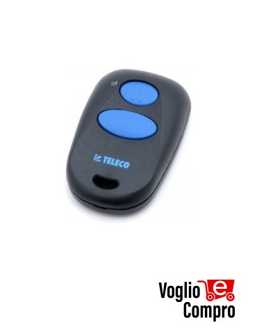 RADIOCOMANDO TELECOMANDO ORIGINALE TELECO TXR-434-A02 Rolling Code 433,92 MHz 2 Tasti TR-4501