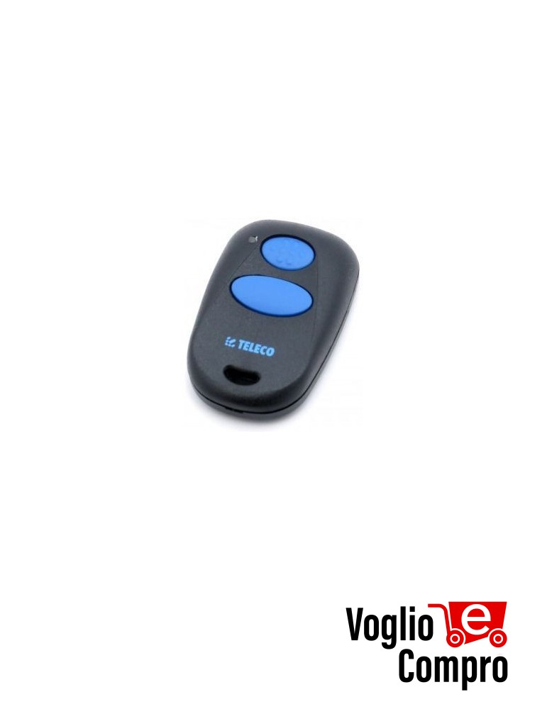 RADIOCOMANDO TELECOMANDO ORIGINALE TELECO TXR-434-A02 Rolling Code 433,92 MHz 2 Tasti TR-4501