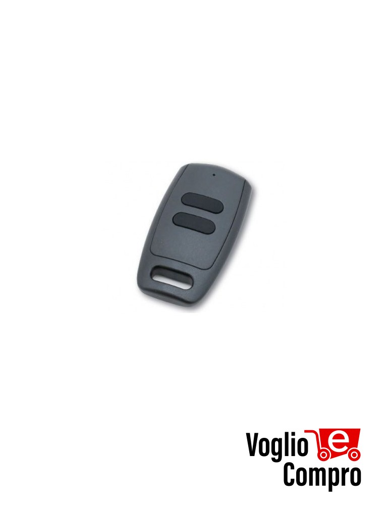 RADIOCOMANDO TELECOMANDO ORIGINALE TELECO TVMIO-868-P02 Rolling Code 868,35 MHz 2 Tasti TR-4500N