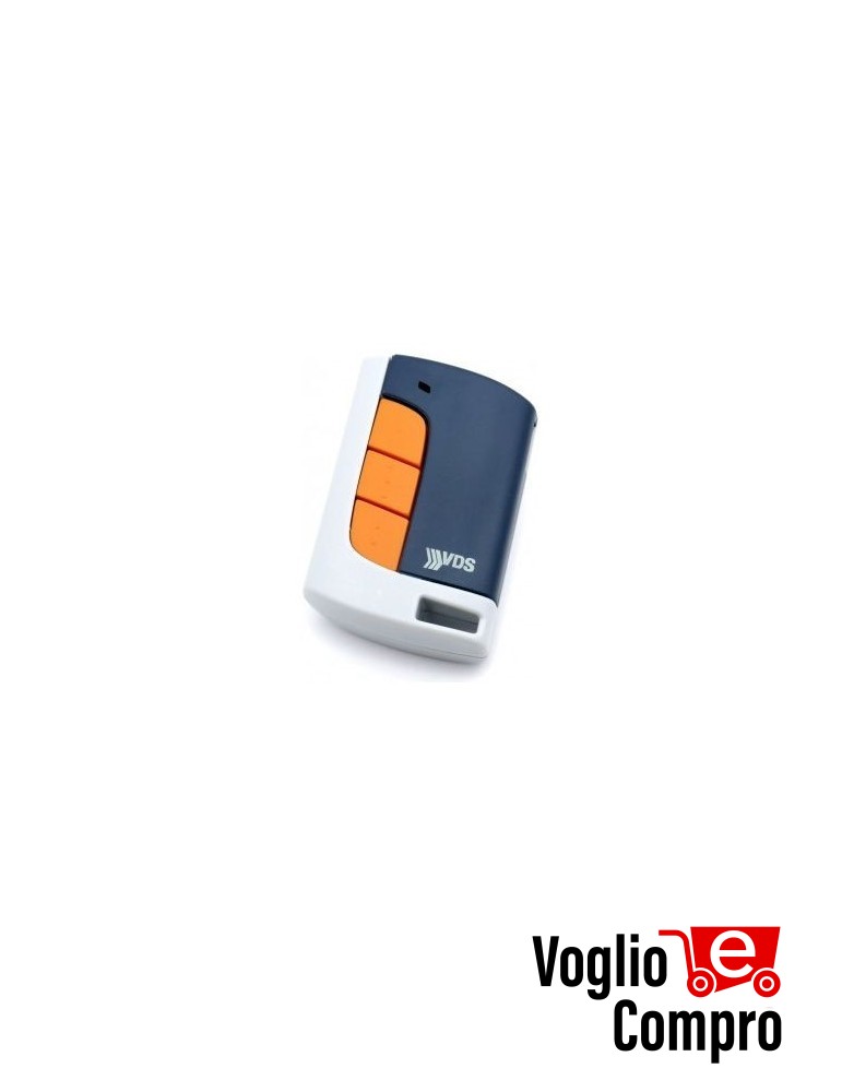 RADIOCOMANDO TELECOMANDO ORIGINALE VDS ECO-R 433,92 MHz Rolling Code 3 Tasti TR-5901