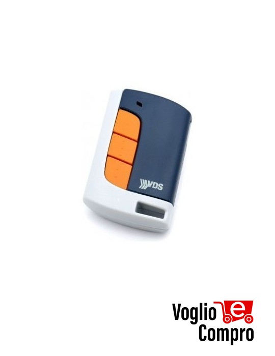 RADIOCOMANDO TELECOMANDO ORIGINALE VDS ECO-R 433,92 MHz Rolling Code 3 Tasti TR-5901