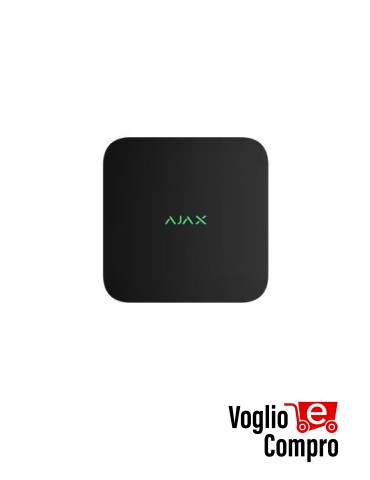 Videoregistratore di rete NVR a 8 Canali AJAX nero 70938
