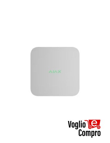 Videoregistratore di rete NVR a 8 Canali AJAX bianco 70936