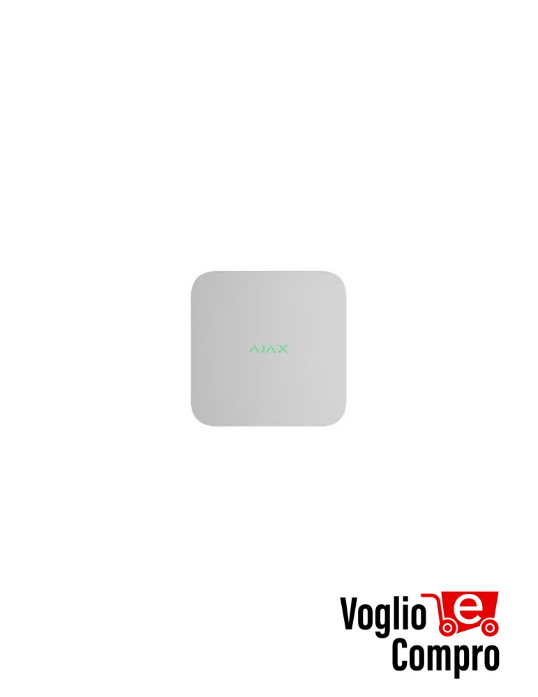 Videoregistratore di rete NVR a 16 Canali AJAX bianco 70934