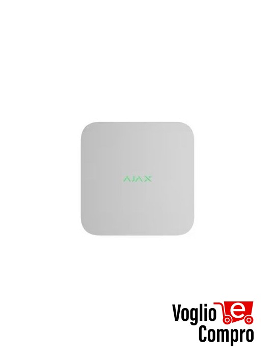 Videoregistratore di rete NVR a 16 Canali AJAX bianco 70934