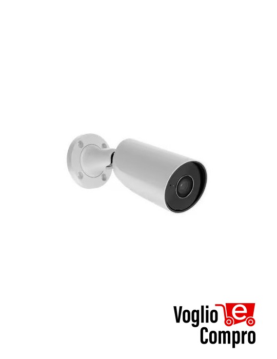Telecamera IP cablata AJAX BulletCam (5 Mp/4 mm) bianco 79029