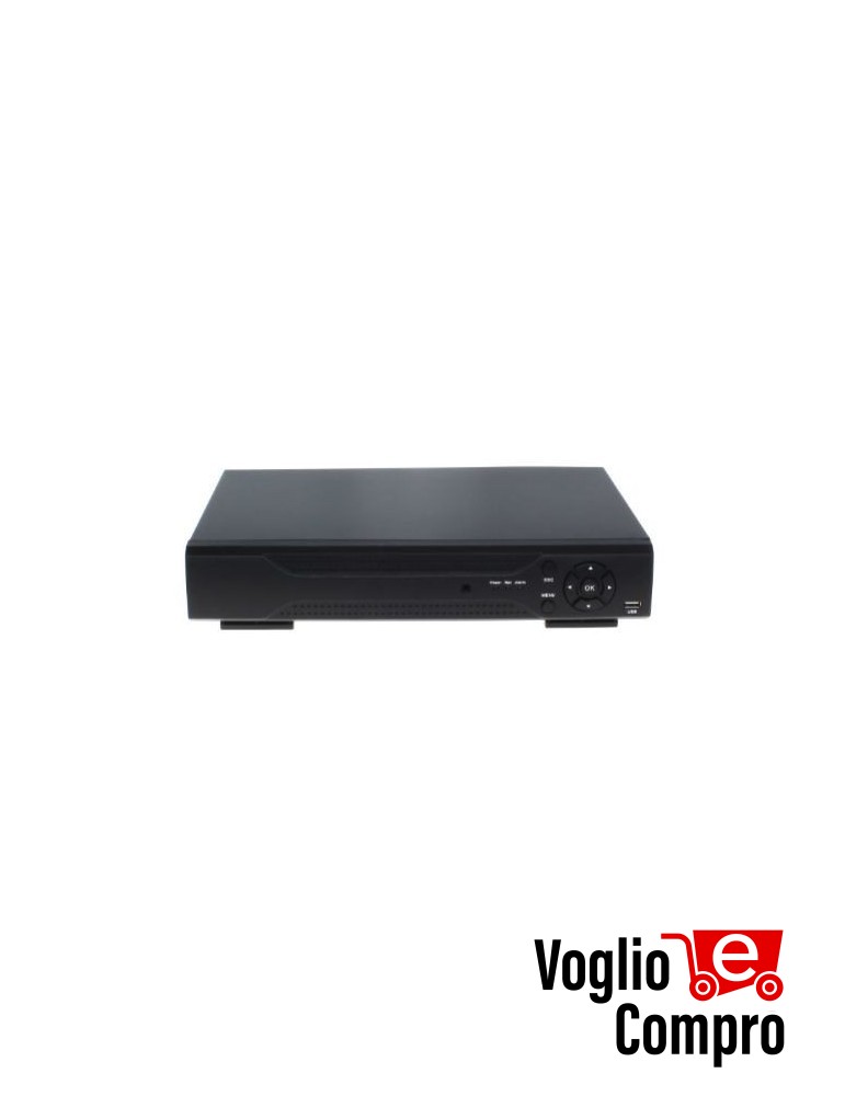 VIDEO REGISTRATORE 4K-N DVR IBRIDO E XVR 8 CANALI ADL808-4K
