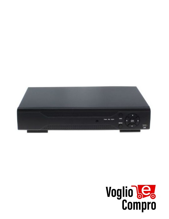 VIDEO REGISTRATORE 4K-N DVR IBRIDO E XVR 8 CANALI ADL808-4K