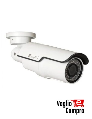 TELECAMERA BULLET CON ILLUMINAZIONE IR 8 MPX 2,8 12mm 60 mt VV 90H800