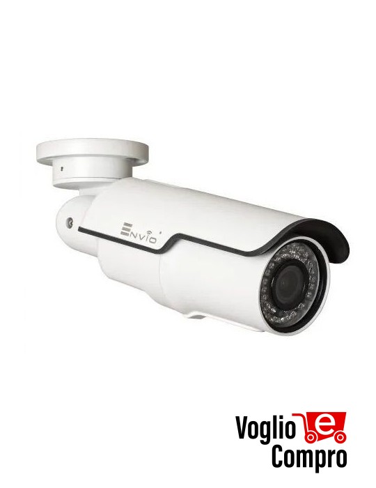 TELECAMERA BULLET CON ILLUMINAZIONE IR 8 MPX 2,8 12mm 60 mt VV 90H800