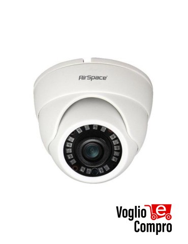 TELECAMERA DOME FISSA 5Mpx AHD / CVBS SAM 4578