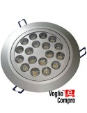 5941526 LAMPADA FARO LED DA INCASSO 18W 6000K 230V