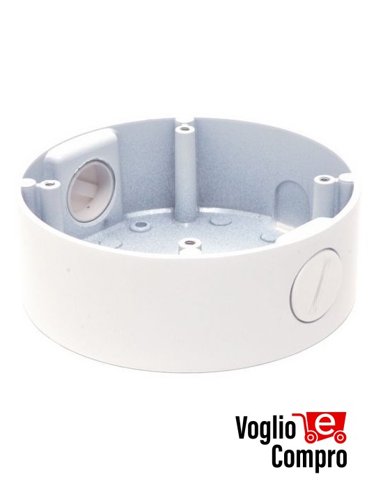 Base porta cavi e connettori per telecamera Bullet Diametro 120 mm S120BUL