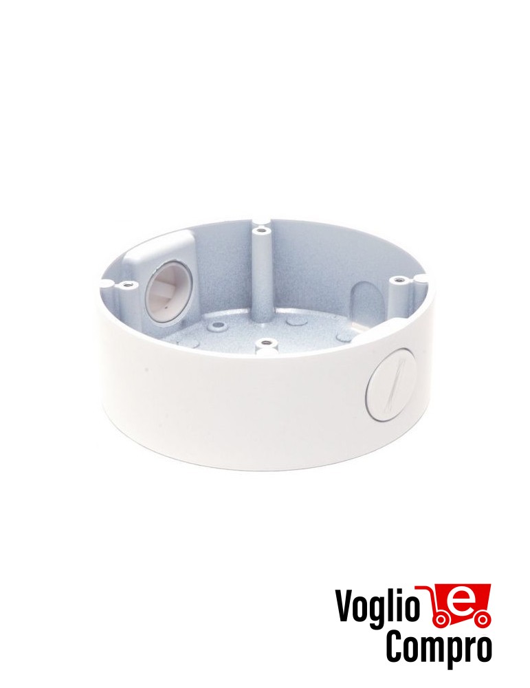 Base porta cavi e connettori per telecamera Minidome Diametro 90 mm S90DOM