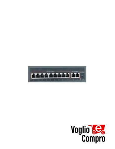 Switch POE con 8 Porte MV-POE 108