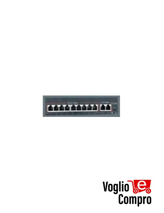 Switch POE con 8 Porte MV-POE 108