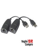 EXTENDER USB su doppino telefonico o cavo UTP Cat5E/Cat6