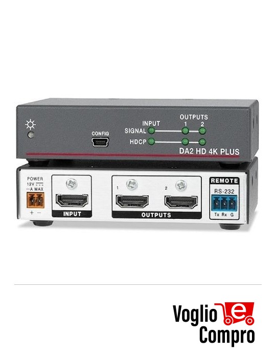 Distributore 1in – 2 out HDMI 2.0 HDMI2-4K2