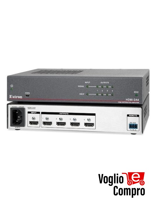 Distributore 1in – 4 out HDMI 2.0 HDMI2-4K4