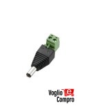 Adattatore plug 12V per telecamere con morsetto POWER-M