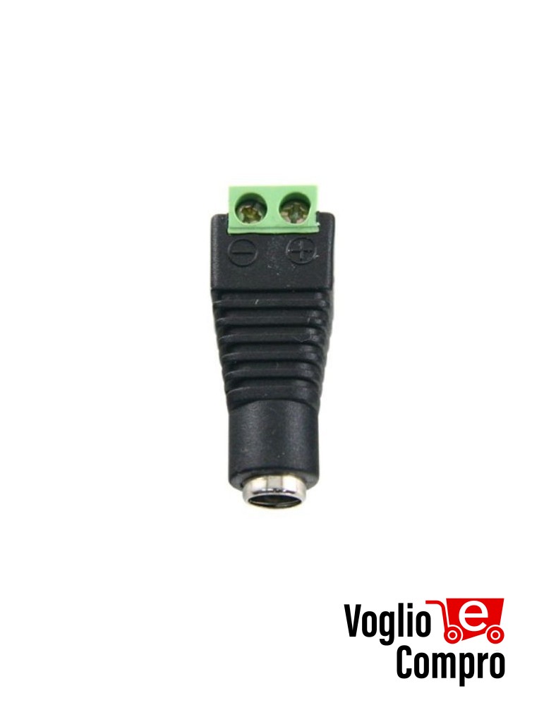 Adattatore plug 12V per alimentatori con morsetto POWER-F
