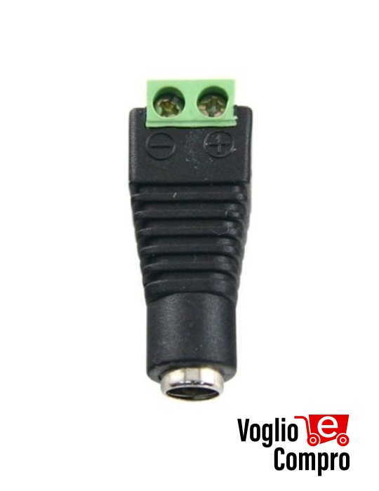 Adattatore plug 12V per alimentatori con morsetto POWER-F