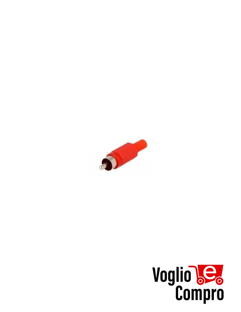 Connettore a saldare RCA Maschio RCA M