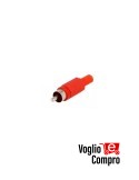 Connettore a saldare RCA Maschio RCA M
