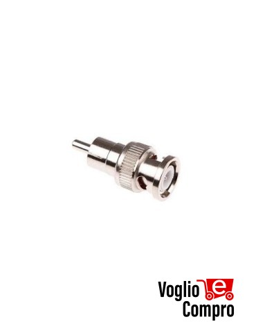 Adattatore BNC-RCA Maschio AD M
