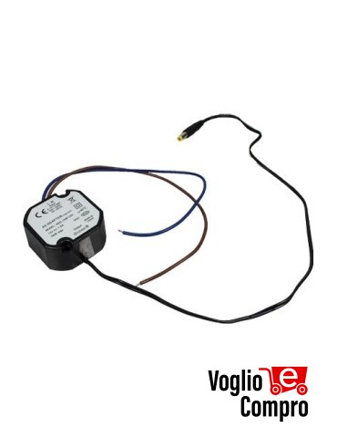 Alimentatore in box stagno stabilizzato 220Vac 12V 1,5 A AL-TC1215