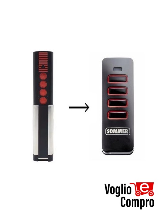 RADIOCOMANDO TELECOMANDO SOMMER 4020 TX 03-868-4 ROLLING CODE TX 4