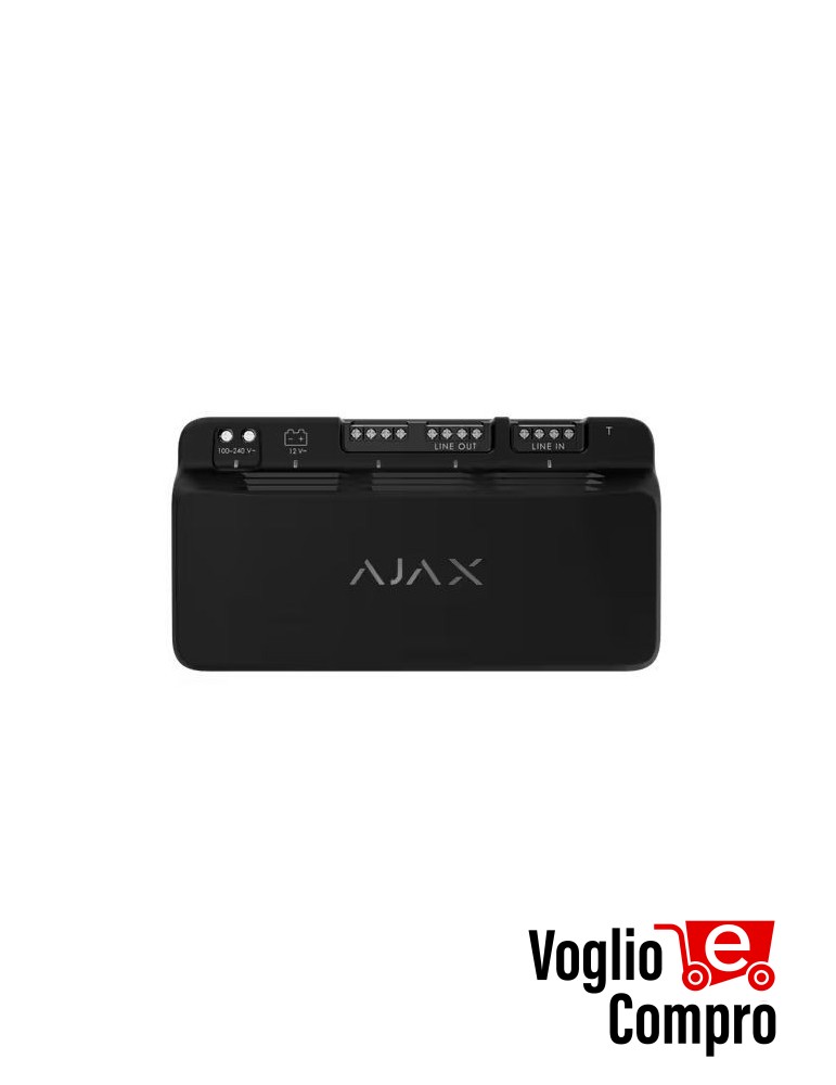 AJAX LineSupply (45 W) Fibra NERO 82132