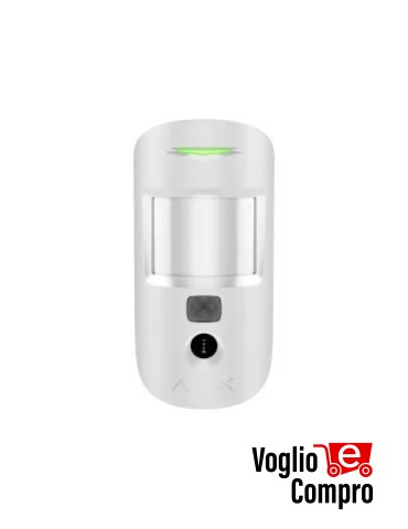 AJAX MotionCam S (PhOD) Jeweller BIANCO 67729