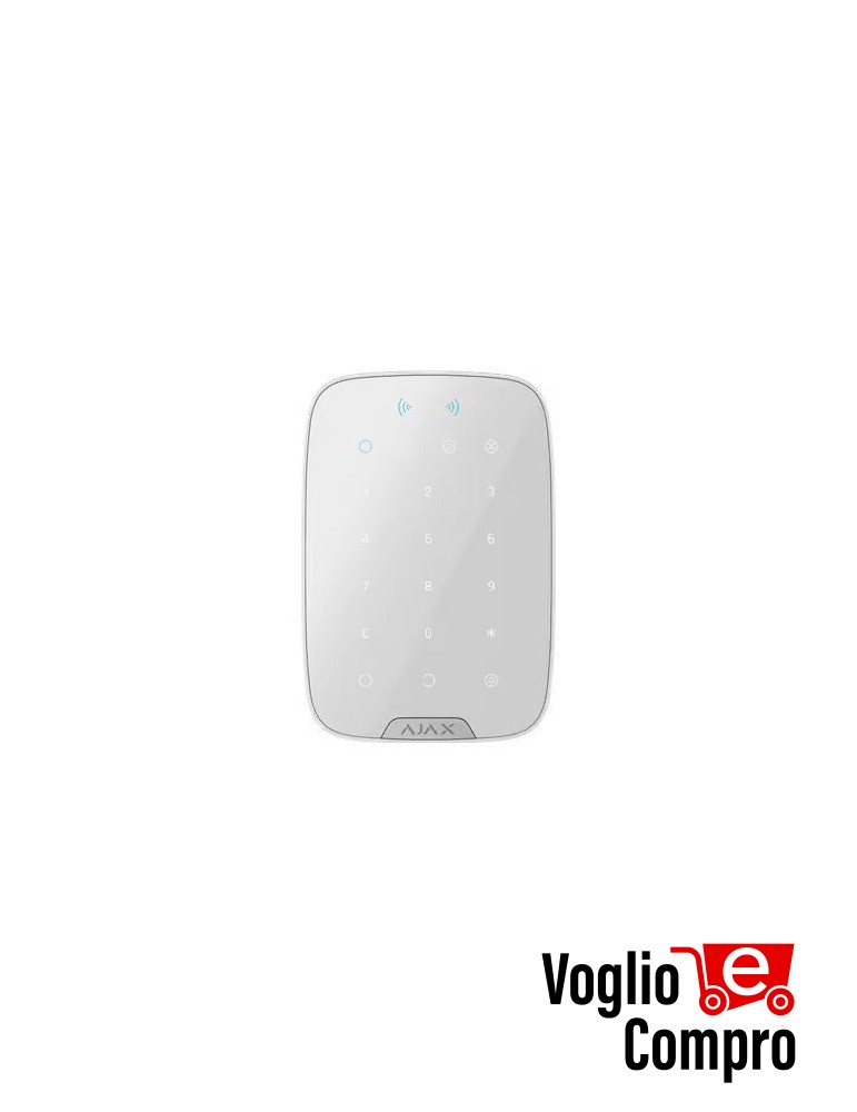 AJAX KeyPad S Plus Jeweller BIANCO 70224