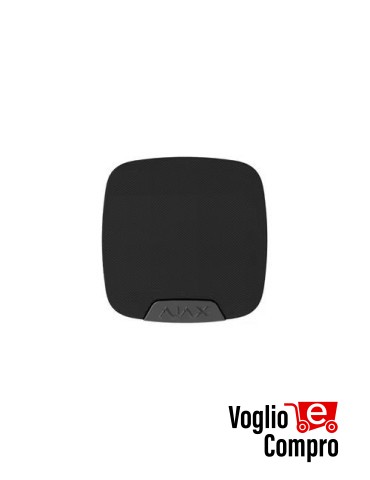 AJAX HomeSiren S Sirena senza fili per interni Edizione superiore NERO 67731