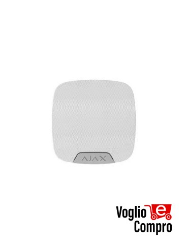 AJAX HomeSiren S Sirena senza fili per interni Edizione superiore BIANCO 67732