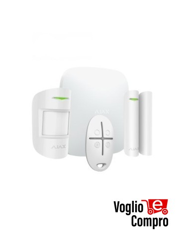 AJAX StarterKit 4G BIANCO (Hub 2 4G+ MotionPtotect + DoorProtect + SpaceControl) 51174