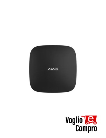 AJAX Hub Plus Jeweller NERO Centrale di controllo avanzata (3G/2G 2xSIM,Wi-Fi, Ethernet) 38246