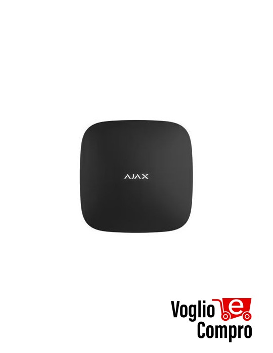 AJAX Hub Plus Jeweller NERO Centrale di controllo avanzata (3G/2G 2xSIM,Wi-Fi, Ethernet) 38246