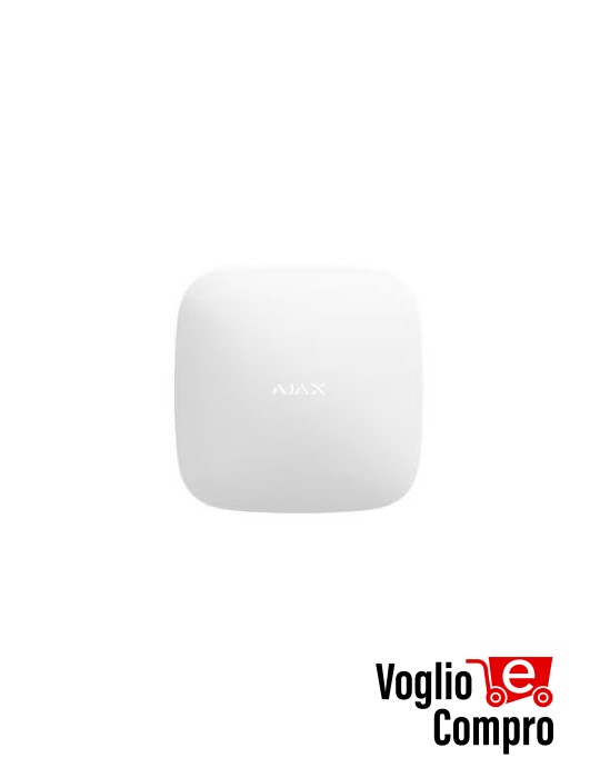AJAX Hub Plus Jeweller BIANCO Centrale di controllo avanzata (3G/2G 2xSIM,Wi-Fi, Ethernet) 38247