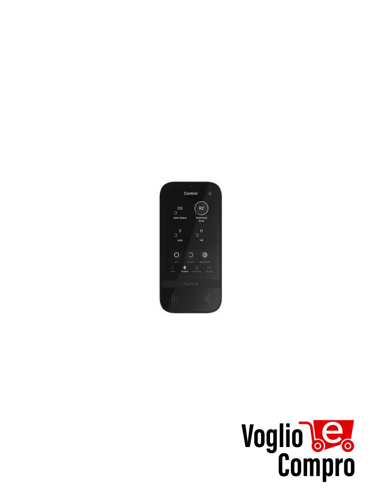 AJAX KeyPad TouchScreen Jeweller NERO 58454