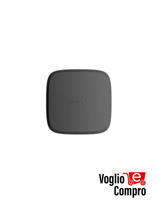 AJAX FireProtect 2 AC (Heat/Smoke) Jeweller Rivelatore antincendio di fumo e calore NERO 60833