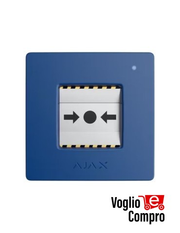 AJAX ManualCallPoint Jeweller  Pulsante wireless BLU 71254