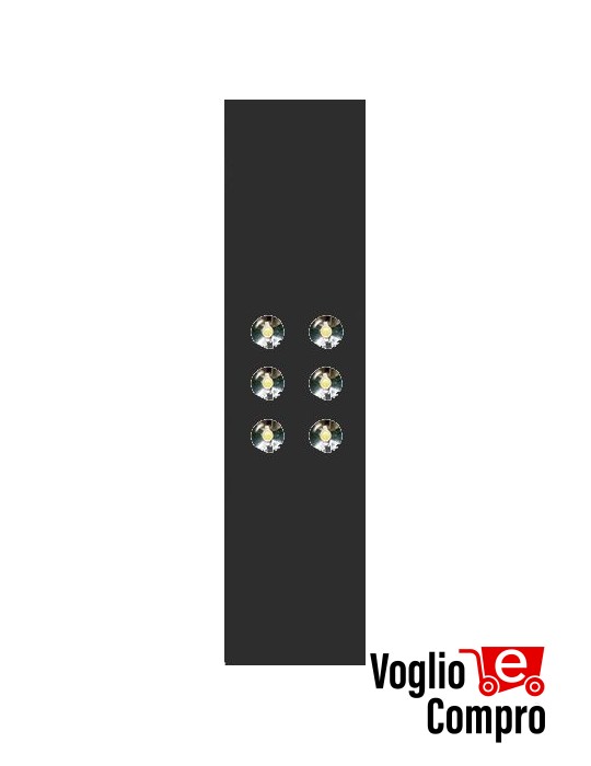 SENSORE FRUTTO DA INCASSO CORPO ILLUMINANTE BTICINO MEL6 NOW NERO 1802061